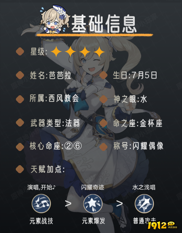 原神V4.5芭芭拉角色如何培养 原神V4.5芭芭拉角色培养攻略 原神V4.5芭芭拉角色如何培养 原神V4.5芭芭拉角色培养攻略