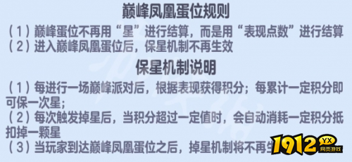 蛋仔派对巅峰凤凰蛋位规则和保星机制是什么 蛋仔派对巅峰凤凰蛋位规则和保星机制说明