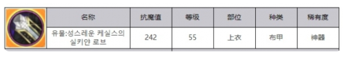 dnf手游光明的掌控之力绢丝长袍属性效果是什么 dnf手游光明的掌控之力绢丝长袍属性效果一览