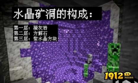 我的世界紫晶矿石在哪 我的世界紫晶矿石位置介绍