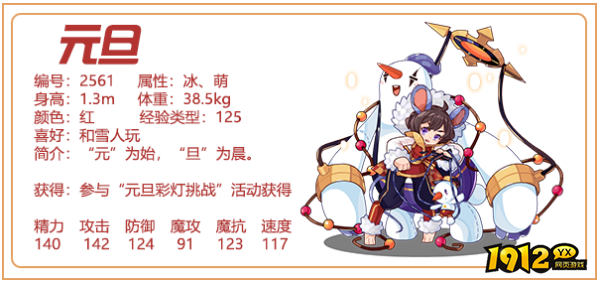 洛克王国元旦种族值是什么 洛克王国元旦种族值介绍