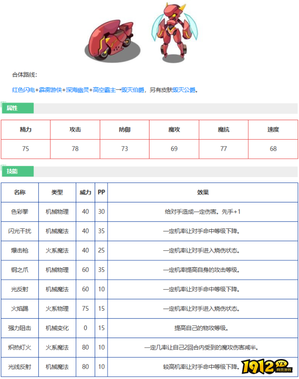 洛克王国红色闪电技能是什么 洛克王国红色闪电技能介绍