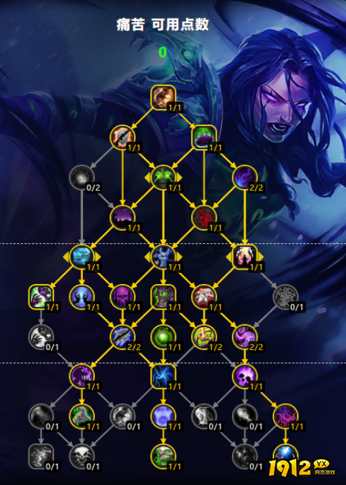 魔兽世界wow11.0痛苦术天赋如何加点 魔兽世界wow11.0痛苦术天赋加点推荐