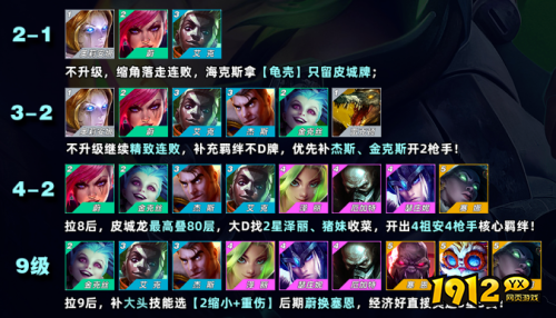 金铲铲之战S9皮城阵容怎么玩 金铲铲之战S9皮城阵容推荐
