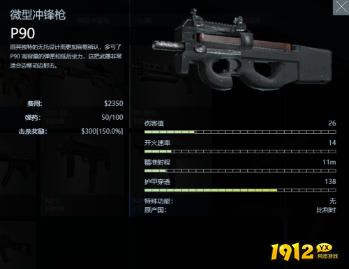 反恐精英2微型冲锋P90怎么样 反恐精英2微型冲锋P90介绍 反恐精英2微型冲锋P90怎么样 反恐精英2微型冲锋P90介绍